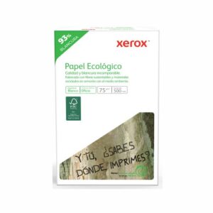 PAPEL BOND XEROX ECOLOGICO OFICIO PAQ PAQUETE C/500  75 GR/M2 93% BLANCURA