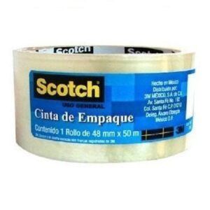 CINTA DE EMPAQUE TRANSPARENTE 3M SCOTCH MOD. 360T / 48mm X 50m PIEZA