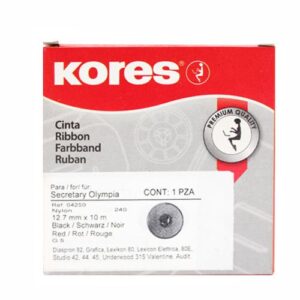 CINTA KORES SECRETARY OLYMPIA NYLON NGO ROJO PIEZA MOD.240
