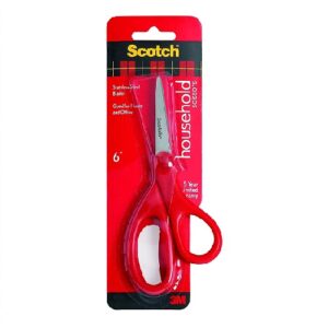 TIJERA 3M SCOTCH HOGAR MOD. 1406 MAGO PLASTICO / 6 PULG. PIEZA