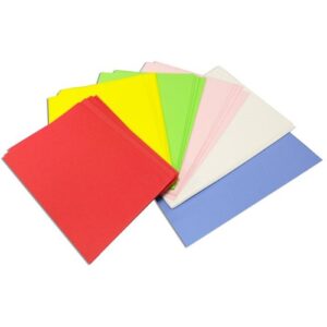 FOAMY CARTA LISA PQT C/5 PIEZAS DE VARIOS COLORES NAEN