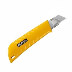 CUTTER EXTRA DURA CUERPO DE PLASTICO 18 MM MOD.L-1 ECONO OLFA BLISTER