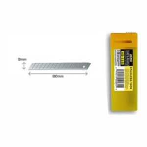 REPUESTO PARA CUCHILLA CHICA 9 MM MOD.AB-10 OLFA PAQ. C/10