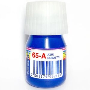 PINTURA PARA CARTEL 20ML BACO 65 A AZUL COBALTO PIEZA