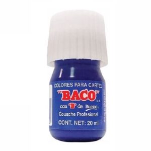PINTURA PARA CARTEL 20ML BACO 66 AZUL ULTRAMAR PIEZA