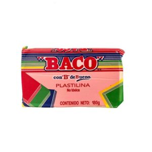 PLASTILINA MARQUETA 180 GRS # 53 ROSA BACO PIEZA