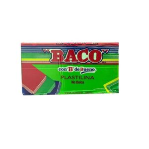 PLASTILINA MARQUETA 180 GRS # 55 VERDE CLARO BACO PIEZA