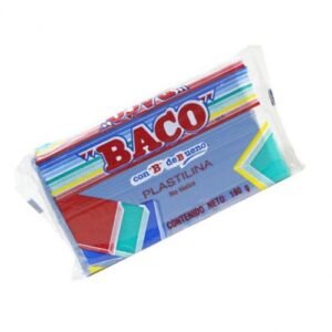 PLASTILINA MARQUETA 180 GRS # 57 AZUL CLARO BACO PIEZA