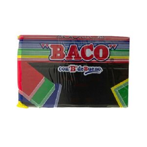 PLASTILINA MARQUETA 180 GRS # 61 NEGRO BACO PIEZA