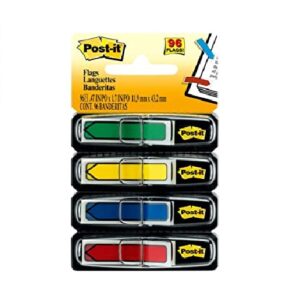 BANDERITAS 3M POST-IT MINI FLECHA MOD. 684ARR3 / COLORES PRIMARIOS PIEZA