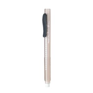 BORRADOR TIPO LAPIZ COLOR TRANSPARENTE NEGRO CLIC ZE11T-A PENTEL PIEZA
