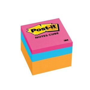 CUBO 3M POST-IT NEON MOD. 2051N / 2 X 2 C/400HJ PIEZA
