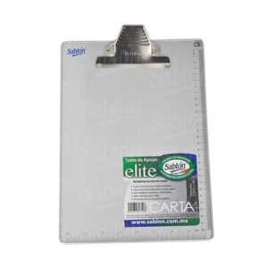 TABLA DE ALUMINIO CON BROCHE I-CLIP CARTA-A4 DE METAL SABLON