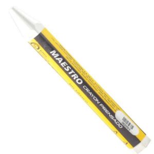 CRAYONES DE CERA MAESTRO COLOR BLANCO DIXON CAJA C/20