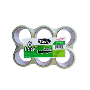 CINTA DE EMPAQUE TRANSPARENTE MOD.179 CLASICA 48X50 TUK PAQ C/2