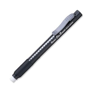 BORRADOR TIPO LAPIZ CLIC ERASER GRIP NEGRO PENTEL ZE22-A PIEZA