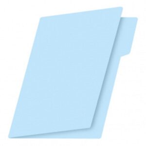FOLDER CARTA AZUL CAJA C/100 MOD.FCA-02 FORTEC