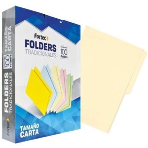 FOLDER CARTA CREMA MOD.FCC-01 FORTEC PIEZA