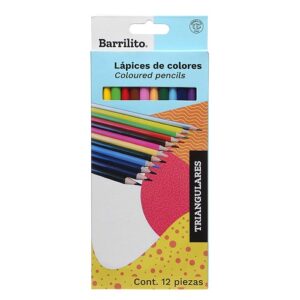 LAPICES DE COLORES TRIANGULARES BARRILITO 3120LCL CAJA C/12