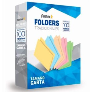 FOLDER OFICIO ROSA FORTEC C/100 MOD.FOR-14