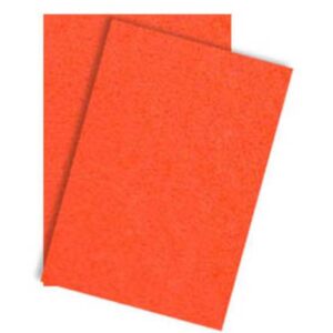 FOAMY CARTA MARCA CONFETTI NARANJA PAQ C/24