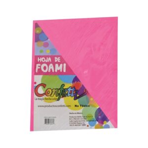 FOAMY CARTA MARCA CONFETTI FIUSHA PAQ C/24