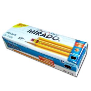 LAPICES DE GRAFITO #2 1/2 MIRADO TRIANGULAR AMARILLO BEROL CAJA C/36