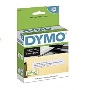 ETIQUETA REMITENTE 0.75 X 2 DYMO PIEZA