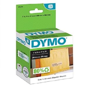 ETIQUETA PARA DIRECCION 1 1 8 X 3 12 DYMO PIEZA
