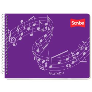 CUADERNO ITALIANO ESPIRAL CLASICO PAUTADO 50H MOD.1108 SCRIBE PIEZA