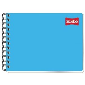 CUADERNO ITALIANO ESPIRAL DOBLE CLASICO DOBLE RAYA 100H MOD.1504 SCRIBE PIEZA