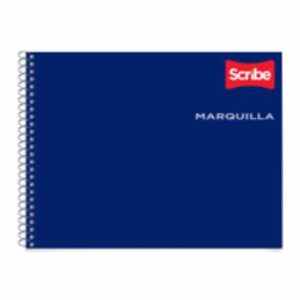 CUADERNO DE DIBUJO ESPIRAL DOBLE CLASICO BLANCO 20H MOD.2350 SCRIBE PIEZA