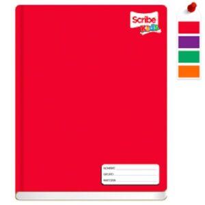 CUADERNO PROFESIONAL COSIDO KIDS BLANCO 100H MOD.2444 SCRIBE PIEZA