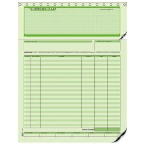 BLOCK POLIZA DE CHEQUE CARTA CON PAPEL CARB?N PAQ. C/20 JUEGOS MOD.B-1013CI PRINTAFORM PIEZA