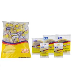 CINTA ADHESIVA CORTE FACIL MOD.255 12X65 TUK PIEZA