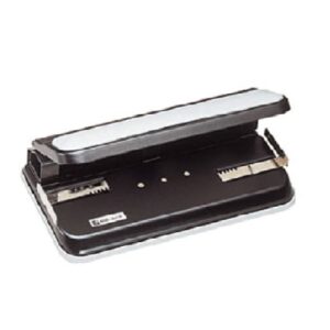 PERFORADORA 3 ORIFICIOS ACCO AJUSTABLE MOD.300 HEAVY DUTY NEGRA PIEZA