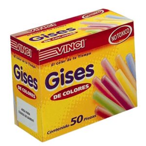 GISES COLORES SURTIDOS DIXON VINCI CAJA C/50 PIEZAS