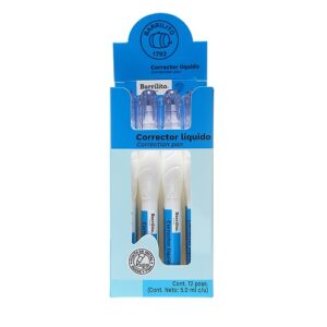CORRECTOR TIPO PLUMA MOD.CL5 BARRILITO CAJA C/12