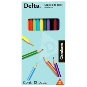 LAPICES DE COLORES LARGOS C/12 MOD.7592 BARRILITO