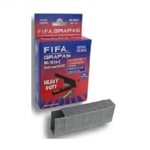 GRAPAS FIFA ALTO CARBON 23.81 MM (15/16) C/1000 GRAPAS MOD.HC-1516-C PILOT PIEZA