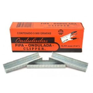 GRAPAS FIFA ONDULADA C/5000 GRAPAS MOD.CLIPPER PILOT PIEZA