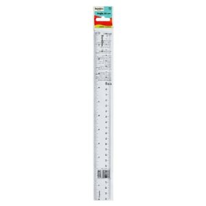 REGLA DE PLASTICO 30 CM (30 X 3 CM) MOD.1136 PIEZA BARRILITO