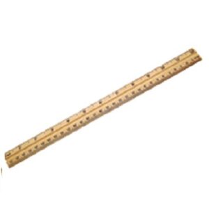 REGLA DE MADERA 30 CM MOD.RM30 BARRILITO PIEZA