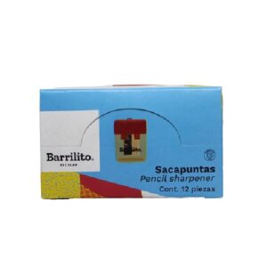 SACAPUNTAS CON DEPOSITO CHICO MOD.SK12C BARRILITO CAJA C/12