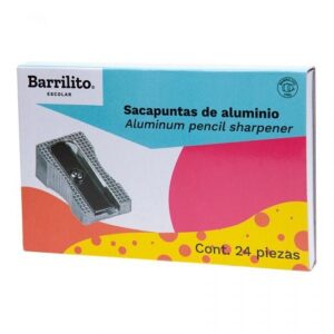 SACAPUNTAS METALICO DIAGONAL MOD.SPT07 BARRILITO CAJA C/24