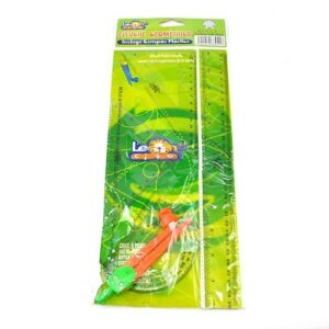 JUEGO DE GEOMETRIA ESCOLAR 6060 PIEZA LEONCITO