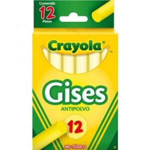 GISES OPTICOS ANTIPOLVO AMARILLO C/12 CRAYOLA
