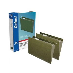 FOLDER OFICIO COLGANTES PENDAFLEX CEJA 1/5 VERDE TRADICIONAL CJ. DE 25