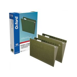 FOLDER CARTA COLGANTES OXFORD CEJA 1/5 VERDE TRADICIONAL CJ 25