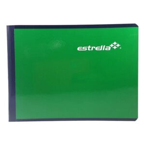 CUADERNO ITALIANO COSIDO RAYA 100 HJ PIEZA ESTRELLA MOD.544
